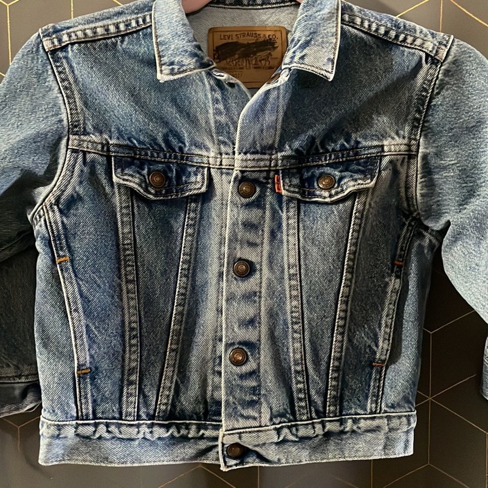 Levi’s Kids Vintage Orange Tab Jacket - Picture 14 of 16